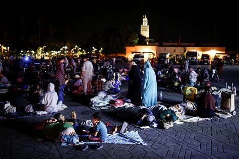 luzes marrocos terremoto